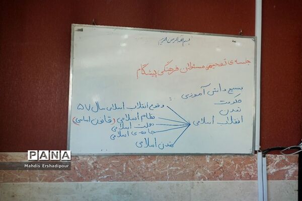 برگزاری جلسه توجیهی مسئولان فرهنگی پیشگام بسیج رباط کریم