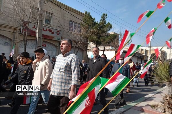 حضور پرشور مردم کهریزک و باقرشهر در راهپیمایی ۲۲بهمن