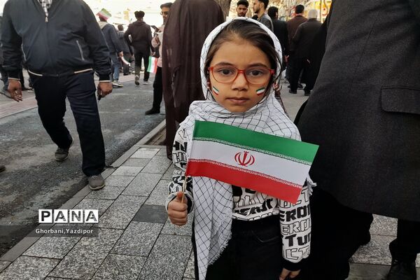 راهپیمایی یوم‌الله ۲۲ بهمن ماه سال ۱۴۰۲ در مشهد