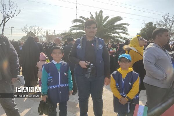جشن پرشور انقلاب در کاشان