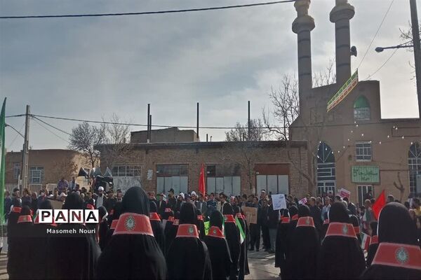 جشن چهل و پنجمین سالگرد پیروزی انقلاب اسلامی در شهرستان بام و صفی آباد