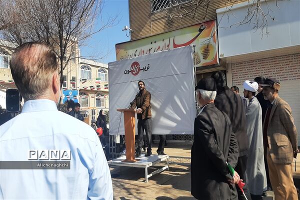 راهپیمایی ۲۲ بهمن شهر قزوین
