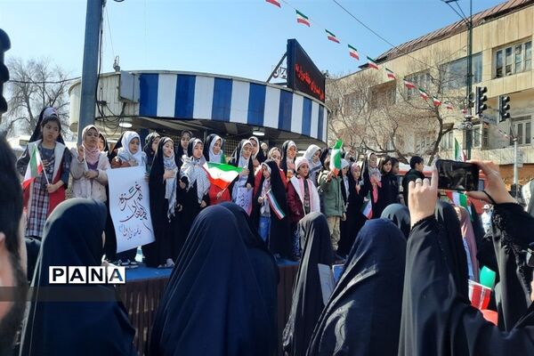 راهپیمایی ۲۲ بهمن شهر قزوین
