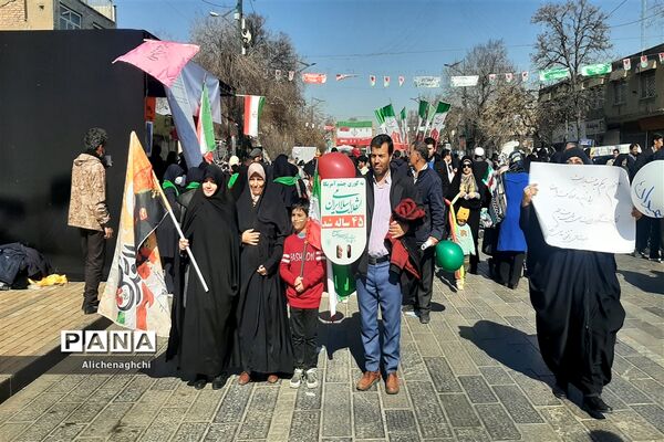 راهپیمایی ۲۲ بهمن شهر قزوین