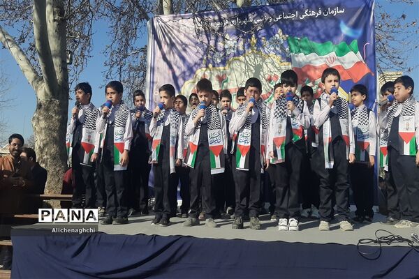 راهپیمایی ۲۲ بهمن شهر قزوین