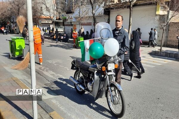 راهپیمایی ۲۲ بهمن شهر قزوین