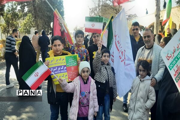 راهپیمایی ۲۲ بهمن شهر قزوین
