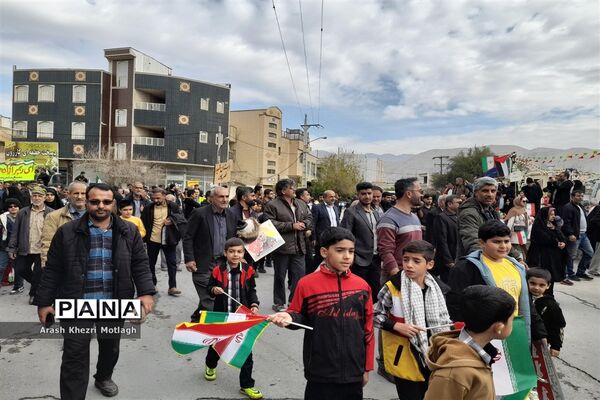 مراسم راهپیمایی یوم الله ۲۲ بهمن در کازرون