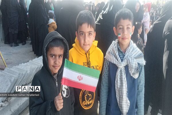 راهپیمایی با شکوه۲۲بهمن در شهرستان کلات