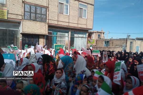 راهپیمایی با شکوه۲۲بهمن در شهرستان کلات