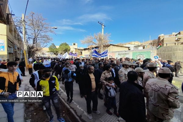 راهپیمایی با شکوه۲۲بهمن در شهرستان کلات