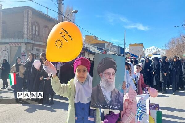 مراسم چهل و پنجمین سالگرد بیروزی انقلاب در بلده