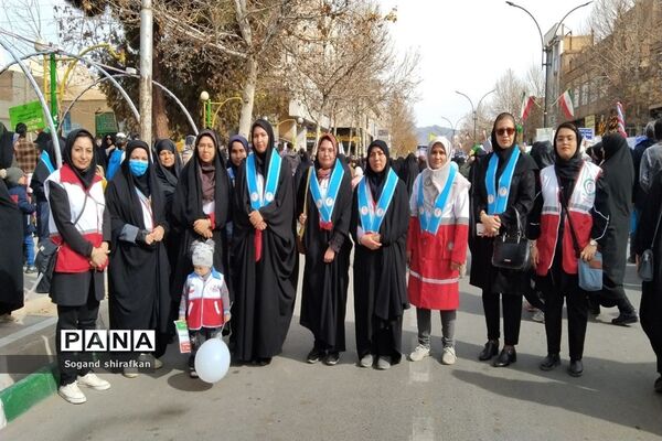 راهپیمایی یوم الله ۲۲ بهمن در شهرستان کاشمر