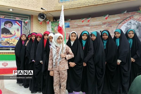 حضور حماسی و پرشور مردم شهرستان بیضا در راهپیمایی ۲۲ بهمن ماه