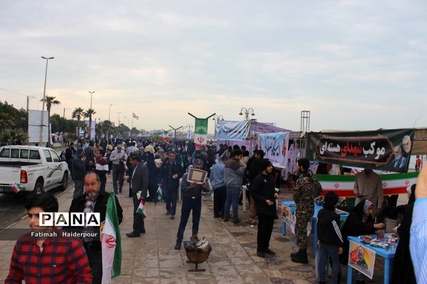 راهپیمایی ۲۲ بهمن در بوشهر