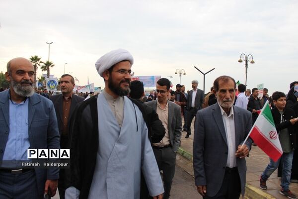 راهپیمایی ۲۲ بهمن در بوشهر