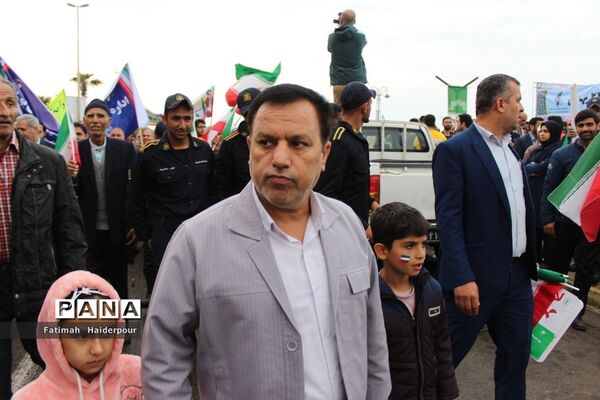 راهپیمایی ۲۲ بهمن در بوشهر