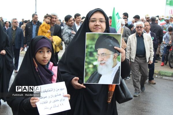 راهپیمایی ۲۲ بهمن در بوشهر