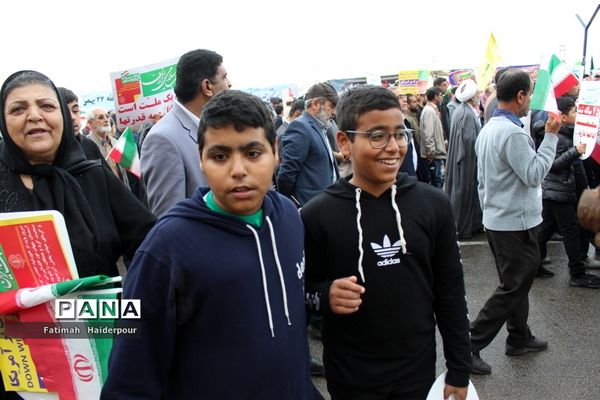 راهپیمایی ۲۲ بهمن در بوشهر