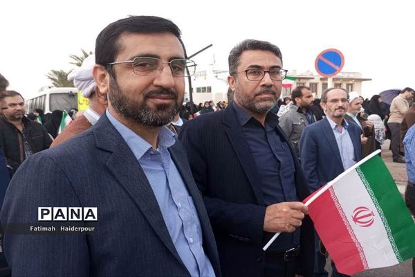 راهپیمایی ۲۲ بهمن در بوشهر