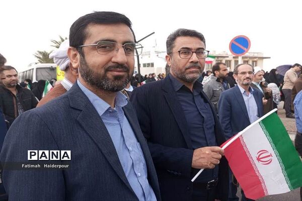 راهپیمایی ۲۲ بهمن در بوشهر
