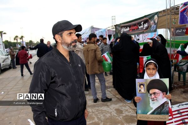 راهپیمایی ۲۲ بهمن در بوشهر