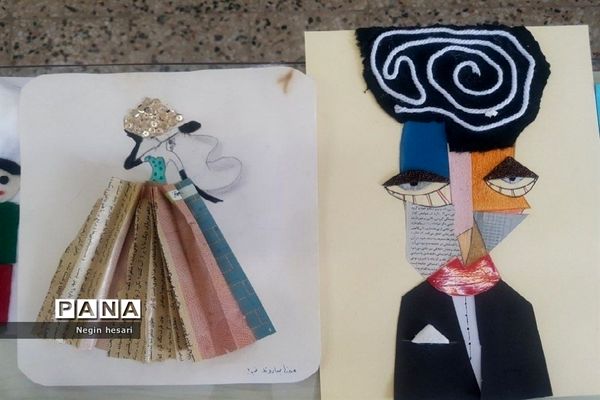 نمایشگاه دستاوردهای هنری دانش‌آموزان شهرستان پیشوا