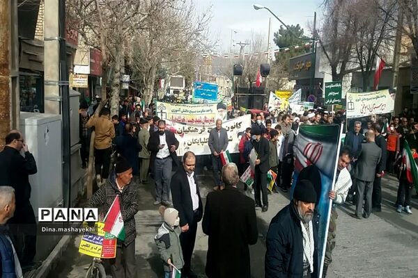 مراسم راهپیمایی یوم الله ۲۲بهمن در گلپایگان