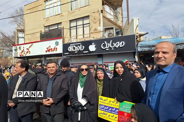 مراسم راهپیمایی یوم الله ۲۲بهمن در گلپایگان