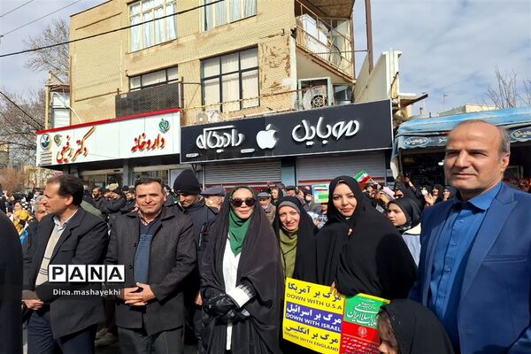 مراسم راهپیمایی یوم الله ۲۲بهمن در گلپایگان