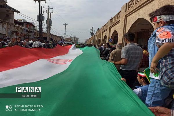 راهپیمایی ۲۲ بهمن در شوشتر