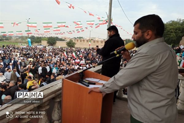 راهپیمایی ۲۲ بهمن در شوشتر