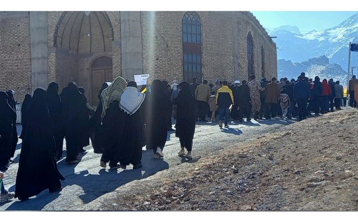 حماسه حضور در راهپیمایی ۲۲ بهمن ۱۴۰۲ فریدن/ فیلم