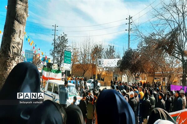 راهپیمایی ۲۲ بهمن در غلامان
