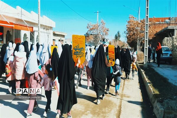 راهپیمایی ۲۲ بهمن در غلامان