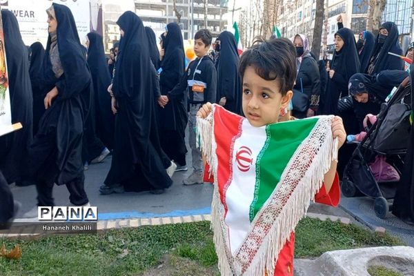 راهپیمایی ۲۲ بهمن در آمل