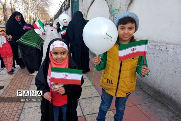 راهپیمایی ۲۲ بهمن در آمل