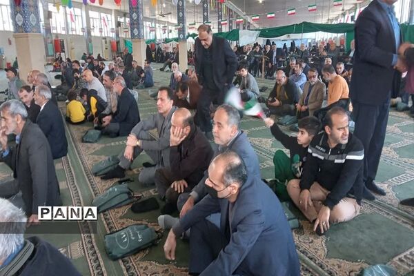 راهپیمایی ۲۲ بهمن در فریدونکنار