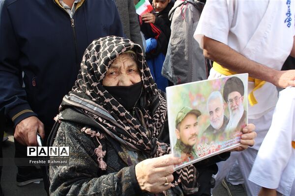 راهپیمایی ۲۲ بهمن در مشهد