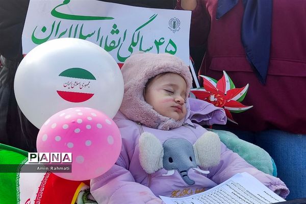 راهپیمایی 22 بهمن در شیراز