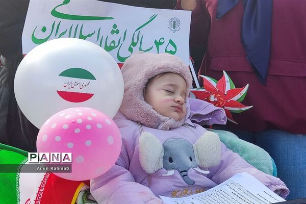 راهپیمایی 22 بهمن در شیراز