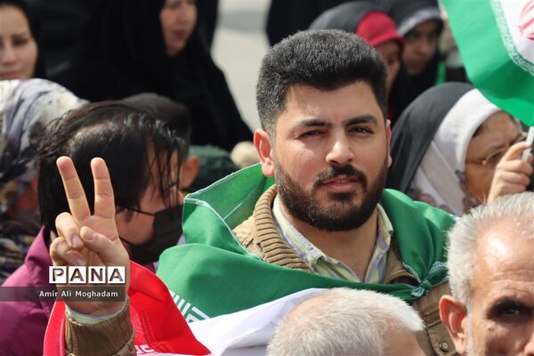 راهپیمایی 22 بهمن در مشهد