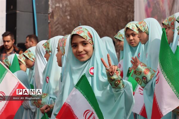 راهپیمایی 22 بهمن در مشهد