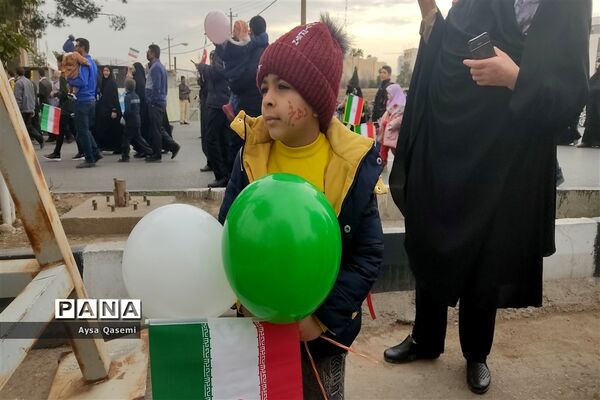راهپیمایی 22 بهمن 1402 در شیراز