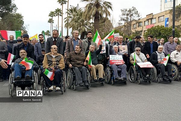 راهپیمایی 22 بهمن 1402 در شیراز