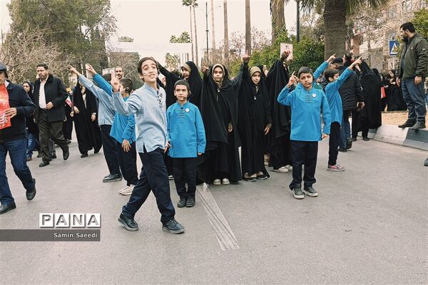 راهپیمایی 22 بهمن 1402 در شیراز