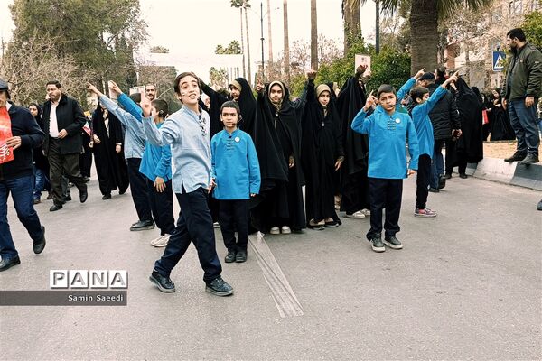 راهپیمایی 22 بهمن 1402 در شیراز