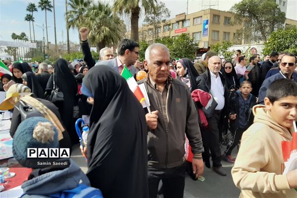 راهپیمایی 22 بهمن 1402 در شیراز