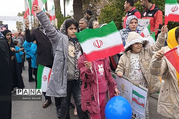 راهپیمایی 22 بهمن 1402 در شیراز