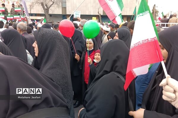 راهپیمایی 22 بهمن 1402 در شیراز